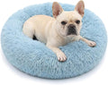nononfish Cozy Small Dog Bed,Soft Donut Calming Pet Bed | Cozy small dog bed with plush donut comfort. by nononfish