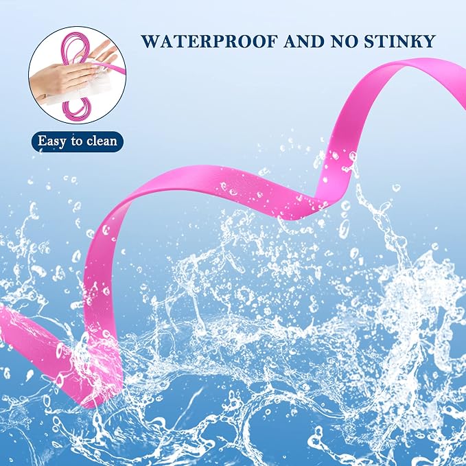 Waterproof Long Leash Durable Dog Recall Training Lead Great for Outdoor Hiking, Training, Yard, Beach and Swimming (Purple, 50ft) - Image 2