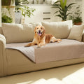 Luciphia Waterproof Couch Cover for Dogs, Non-Slip Pet Sofa Protector | Non-slip waterproof couch cover scratch-resistant machine washable protects sofa bed, Beige, 30" x 70" by luciphia