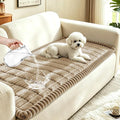 Leakproof Couch Cover for Dogs, Non Slip Washable Sofa Protector | Stain-Resistant Window Seat Cushions Chair Mat Car Seat Cover for Kids Pets (Camel 27.6" x 70.9") by Wnote
