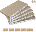 PatiencET Cardboard Cat Scratcher 5 Pack, Cat Scratching Board with Catnips | Flat Double-Sided Cat Scratch Pad for indoor Small Medium Cats Kittens by patiencET