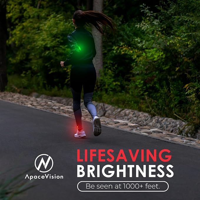 LED Safety Light (2 Pack) - Clip On Strobe/Running Lights for Runners, Dog, Bike, Walking, Boat, Kayak, Stroller and More - High Visibility Accessories for Your Reflective Gear, Bicycle - Image 4