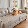 Foxdecor Couch Cover for Dogs Sofa Covers Non Slip Couch Pad Pet Friendly | Pet Couch Covers Washable Sofa Protector, Furniture Cover Couch Seat Protector for Living Room, Brown 58x82 Inch by Unknown