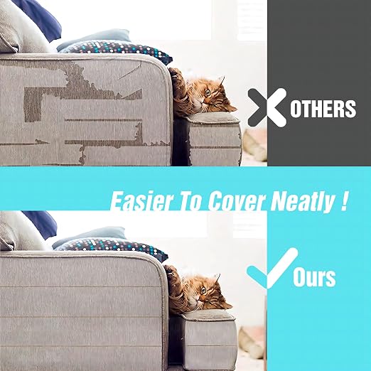 Polarduck Anti Cat Scratch Tape: 4 inches x 30 Yards Cat Training Tape 100% Transparent Clear Double Sided Cat Scratch Deterrent Tape Furniture Protector for Couch, Carpet, Doors, Pet & Kid Safe - Image 7