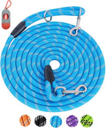 Long Dog Leash for Training, 16FT/30FT/50FT/100FT, Reflective Rope Check Cord, Heavy Duty for Large, Medium, Small Dogs, Walking, Playing, Camping, Yard by Lanwandeng
