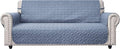 Ameritex Couch Sofa Slipcover 100% Waterproof Nonslip Quilted Furniture Protector Slipcover for Dogs, Children, Pets Sofa Slipcover Machine Washable (Stone Blue, 68'') by Ameritex