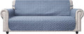 Ameritex Couch Sofa Slipcover 100% Waterproof Nonslip Quilted Furniture Protector Slipcover for Dogs, Children, Pets Sofa Slipcover Machine Washable (Stone Blue, 78'') by Ameritex