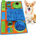 Vivifying Snuffle Mat for Dogs, Interactive Dog Puzzle Toy for Boredom and Mental Stimulation, Enrichment Feeding Game Sniff Mat Helps Slow Eating and Keep Busy by Vivifying