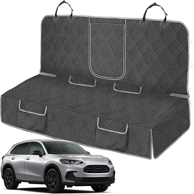 Dog Car Seat Cover for 2016-2026 Honda HR-V | Waterproof Pet Bench Seat Cover for Back Seat, 600D Heavy Duty Scratch Proof Nonslip Truck Seat Covers for Dogs by Kistrba