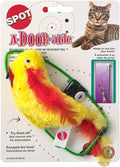 SPOT A-Door-Able Plush Bird Cat Toy | Rattle and Catnip Cat Toy Provides Hours of Entertainment for Your Cat | Hangs on Any Size Door Frame by SPOT