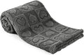 gogobunny Large Pet Blanket for Dogs Cats, Ultra Soft 300GSM Coral Fleece Washable Furniture Protector for Couch Bed Car Seat, Calming Crate Mat Blanket for Large Breeds, Grey, 50x60IN by gogobunny