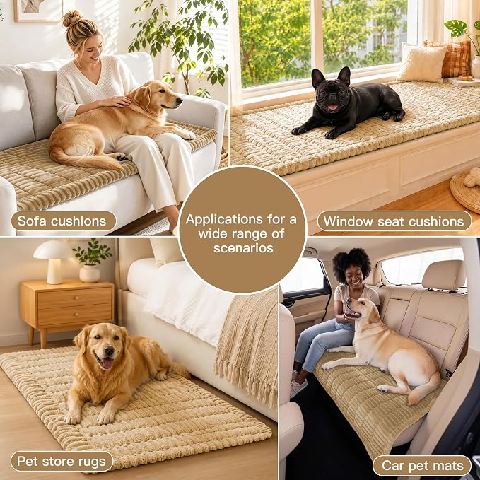 BIETYONE Couch Cover for Dogs, Washable Non Slip Sofa Protector for Pets | Washable, Non Slip, Soft Fabric, Pet Friendly, Protects Against Pet Fur, Dirt & Messes, Sofa Furniture Protector - Image 5