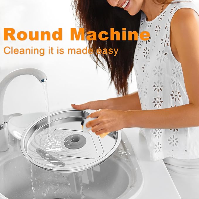 Cat Water Fountain Advanced 304 Stainless Steel 2.2L/74oz with 3-Pack Replaceable Filters, Detachable Tank, Easy to Clean, Automatic Pet Fountain Quiet Cats Water Dispenser, Dogs - Image 7