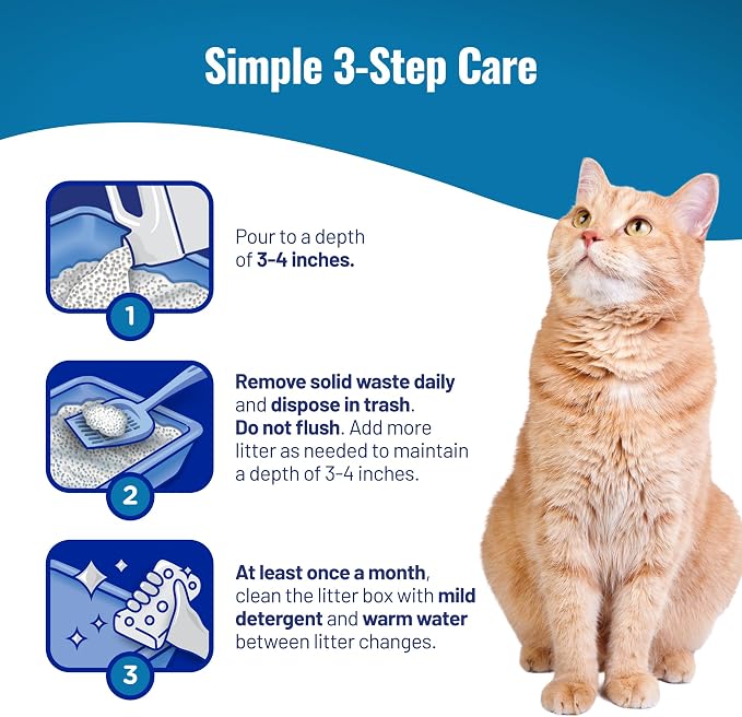 Cat's Pride Total Odor Control, Max Power, Clumping Litter Unscented 15lb - Image 7