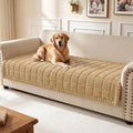 Smiry Couch Cover for Dogs, Non Slip Fuzzy Pet Sofa Covers Washable | Sofa Slipcovers for 3 Cushion Couch, Soft Thick Furniture Protector for Cats Dogs, Against Fur, Dirt, Scratch (35.4"x82.7") by Smiry
