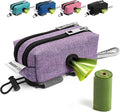 Dog Poop Bag Holder for Leashes and Treat Holder with 2 Waterproof Pouches | Poop Bag Dispenser for Pet Waste Bags and Walking Accessories + 1 Free Roll by Leashrr20