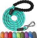 NTR 8FT Heavy Duty Dog Leash, Rope Dog Lead with Swivel Lockable Hook and Comfortable Padded Handle, Cat Puppy Leash Lead for Small Medium Large Dogs Training, Playing, Camping,or Backyard by NTR