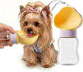 Portable Dog Water Bottle, Travel Bowls, Doggy Food Container | Puppy Drinking Bottle Dispenser | Small Dogs Needs | Gift for Dog Lover | Pet Travel Essentials Boy Dog Accessories by Unknown