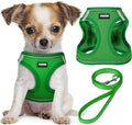 No Pull Dog Puppy Harness and Leash Set Reflective Mesh Vest Medium by YIMEIS