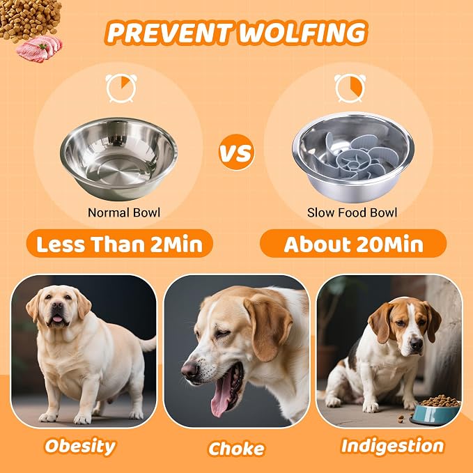 Elevated Adjustable Dog Bowl Feeding Stand, 3 Heights and Tiled Ajudst, Compatible with Moost Feeding Bowls, Great for Medium Large Dogs(Dog Food Bowl Stand 1 Pack) - Image 5