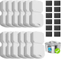 Cat Water Fountain Filter Replacement: 12 PCS Carbon & Sponges | Compatible with UMOCUOY/GIOTOHUN/HOOISE/ATMZIQXR/IHOUONE 74oz/88oz/108oz Stainless Steel Cat Fountains by UMOCUOY