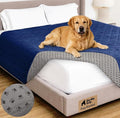 GORILLA GRIP® Waterproof Dog Blanket, Couch Cover for Dogs, 82x102 Navy | Silicone Grip Backing, Washable, Leakproof, Protects Sofa, Sectional, Bed, Crate, Car and RV, Senior Pet Essential by Unknown
