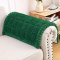 Smiry Couch Cover for Dogs, Non Slip Fuzzy Pet Sofa Arm Covers Washable | Sofa Slipcovers for Armrest & Backrest, Soft Thick Furniture Protector for Cats Dogs, Against Fur, Dirt (27.6"x27.6") by Smiry