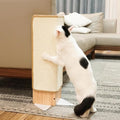 PETKARAY Couch Corner Cat Scratcher, 22" Corner Scratching Post Wall Scratcher, Sisal Furniture Protector for Sofa with Reversible Base, Small by PETKARAY
