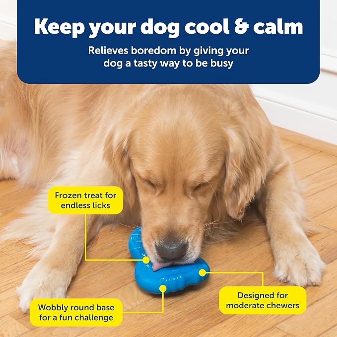 PetSafe Chilly Penguin-Freezable Dog Toy for Small Dogs-Fill and Freeze-Frozen Dog Toy to Fill with Treats-French Vanilla Scented-Interactive Pet Puzzle for Boredom or Separation Anxiety,(Pack of 2) - Image 4