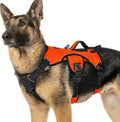 rabbitgoo Escape Proof Dog Harness for X-Large, No Pull with Lift Handle | No Escape, Full Soft Padded, Reflective Adjustable Vest, Leash Clip for Walking Hiking Training, Orange, X-Large by rabbitgoo
