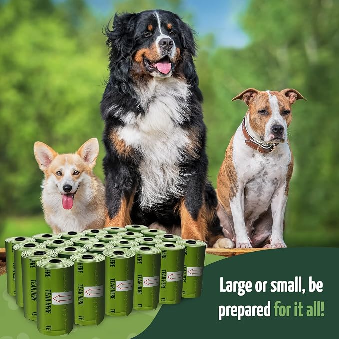 Reli. Poop Bags Rolls | Dog Poop Bags for Dogs (360 Count) | Biodegradable | Leak-Proof | 9x13" | Green Dispenser | Oxobiodegradable | Unscented - Image 5