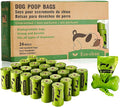 ECO-CLEAN Dog Poop Bags, 24 Rolls/360 Bags with Dispenser | Dog Waste Bags, Unscented, Leak-Proof, Easy Tear-Off by ECO-CLEAN
