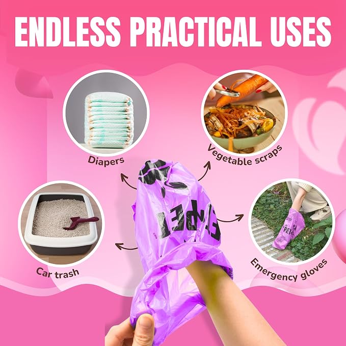 Pet N Pet Poop Bags for Dogs, 288 Count Dog Waste Bags, Lavender Scented - Image 5