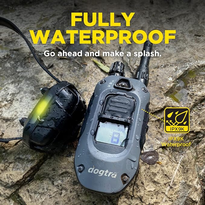 Dogtra 280X E-Collar Additional Receiver 10 lbs+, 1/2 Mile Range, LED Light, 100 Levels of Precise Control for Stubborn Dogs, Waterproof, Boost for Quick Recall, Vibration, Safety Lock & Tone - Image 5