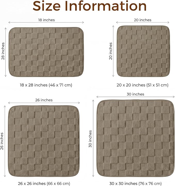 Foxdecor Couch Arm Covers for Sofa Arm Chair Covers Set of 2 | Sofa Arm Covers Cat Scratch Resistant Couch Protectors, Washable Armrest Cover Furniture Arm Covers, Brown 20x20 in - Image 6