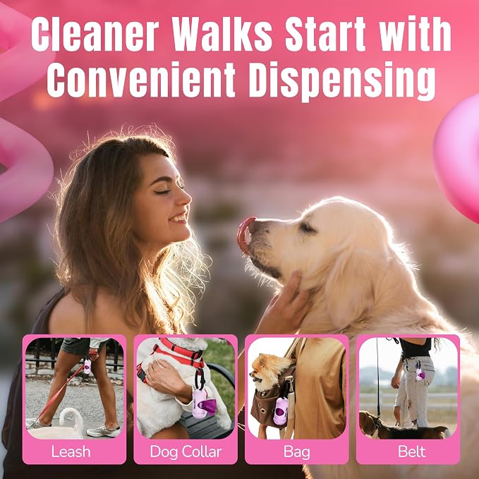Pet N Pet Dog Poop Bags Rolls, 960 Count Dog Waste Bags, Lavender Scented - Image 5