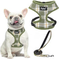 PUPTECK Small Dog Harness and Leash Set No Pull for XS XXS Sized Dogs Puppy | Escape Proof No Choke Pet Cat Adjustable Soft Padded Walking Vest by PUPTECK