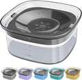 UPSKY 70oz Dog Water Bowl, No Spill Slow Drinking Feeder for Messy Drinker | Large Capacity, Spill Proof, Prevent Pet Prevents Choking, Anti-Slip, Visible Water Level, Suitable for Travel and Car Trips by UPSKY