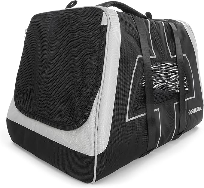 Sherpa Forma Frame Crash-Tested Travel Pet Carrier - Black, Extra Large - Image 3