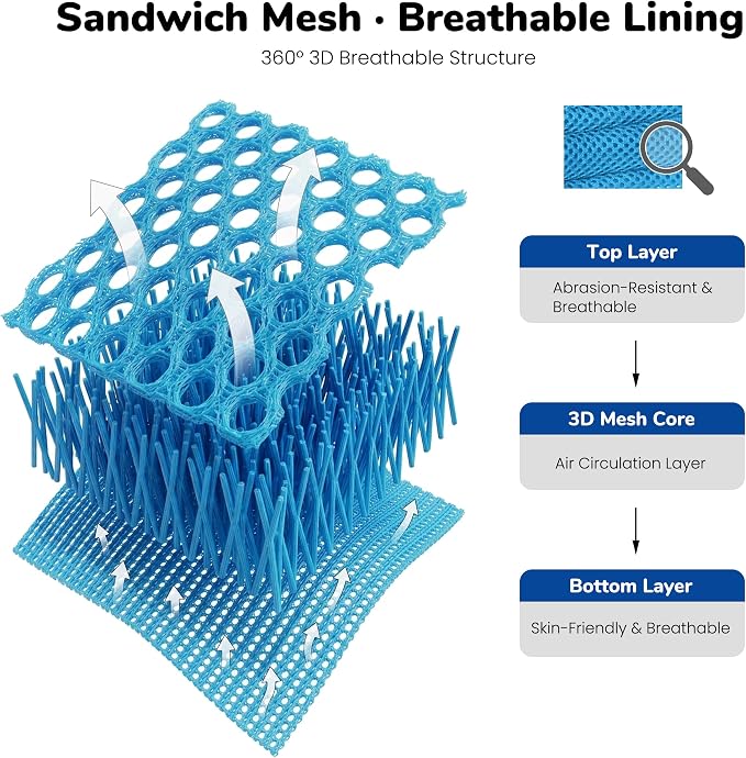 No Pull Dog Harness for Small Dogs, Breathable Mesh Padded, Blue, XS | Quick Fit, Easy On and Off, Lightweight, Reflective Vest Harness for Night Safty, Easy for Walking and Training, Chest 15-18" - Image 3