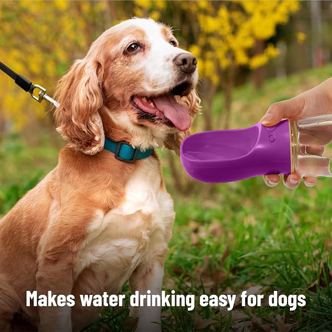 Mr. Pen- Portable Dog Water Bottle, 19 oz, Large | Leak Proof Puppy Water Dispenser with Drinking Feeder for Pets, Outdoor Walking, Hiking, Travel, Not Dishwasher Safe - Image 4