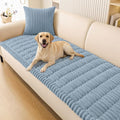 Smiry Couch Cover for Dogs, Non Slip Washable Sofa Protector for Pets | Soft Furniture Cover for Leather & Fabric Couches, Cozy Protect Against Fur, Dirt & Messes, Pet Friendly, 27.6"x82.7" by Smiry