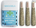 Nocciola 3 Pack Catnip Toys for Cats, Funny Cat Toys Filled with 100% Pure Organic Catnip, Safe Kitten Teething Chew and Kicker Toys, Stress Relieving Fun for Indoor Cats, Blue by Nocciola