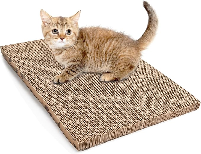 Cat Scratcher Cardboard Cat Scratching Board Cat Scratchers for Indoor Cats Cat Scratching pad (1pcs) by Unknown