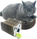 Interactive Scratching Board for Playful Kitties Magic Accordion Cat Scratching Post, Fun Cat Toys for Indoor Cats 1Pack by Bliwinpt