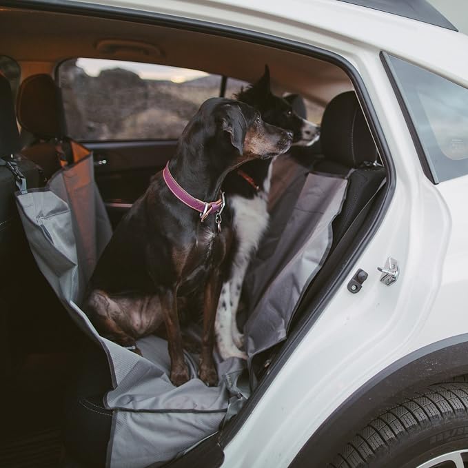 Ruffwear, Dirtbag Dog Car Seat Cover, Waterproof, Basalt Gray | 300D Heavy Duty Scratch Proof Nonslip Hammock or Bench, Durable Machine Washable, Back Seat Protector for Cars, SUVs & Trucks - Image 9
