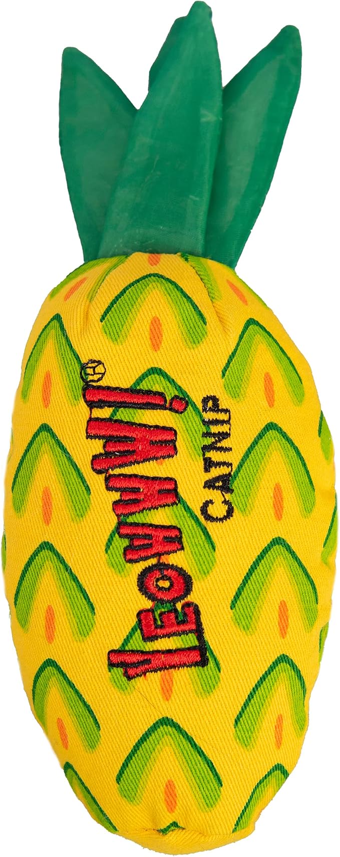YEOWWW! Pineapple Catnip Toy for Cats, Yellow, 7", for All Breed Sizes by YeowwwCatnip