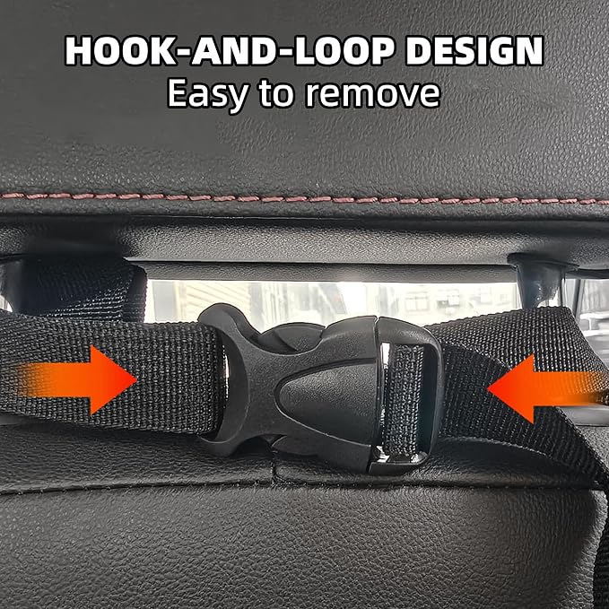 Smouatou Dog Car Seat Cover for Back Seat, Sturdy Backseat Extender for Dogs,New Scratch Resistant, Anti Slip Portable Dog Hammock,Suitable for Cars and SUVs,Car Travel Pet Bed (S) - Image 6