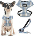 PUPTECK Small Dog Harness and Leash Set No Pull for XS XXS Sized Dogs Puppy | Escape Proof No Choke Pet Cat Adjustable Soft Padded Walking Vest by PUPTECK