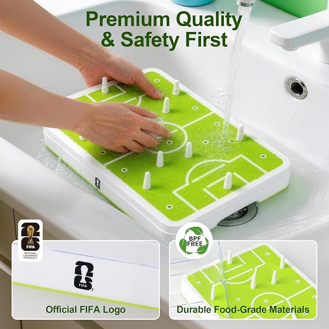 Official FIFA World Cup 2026 Edition - Interactive Cat Puzzle Feeder & Slow Feed Toy – Mental Stimulation Treat Dispenser Maze for Indoor Cats, Enrichment & Cat Food Toy, Football Fan Gift - Image 6